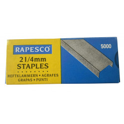 Cx.5000 agrafes 21/4mm rapesco staples Cx.5000 agrafes 21/4mm rapesco staples