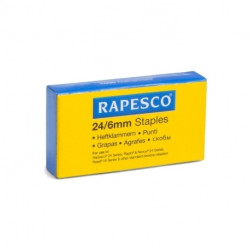 Cx.1000 agrafes 24/6mm rapesco staples Cx.1000 agrafes 24/6mm rapesco staples