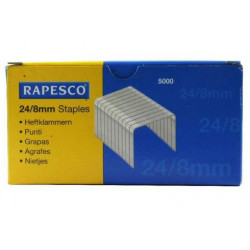 Cx.5000 agrafes 24/8mm rapesco staples Cx.5000 agrafes 24/8mm rapesco staples