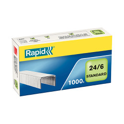 Cx.1000 agrafes 24/6 rapid standard blue Cx.1000 agrafes 24/6 rapid standard blue