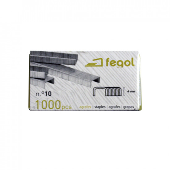 Cx.1000 agrafes nº10