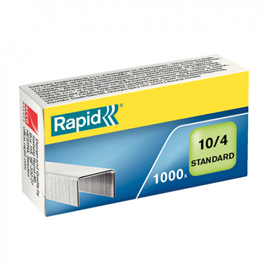 Cx.1000 agrafes nº10 rapid standard blue