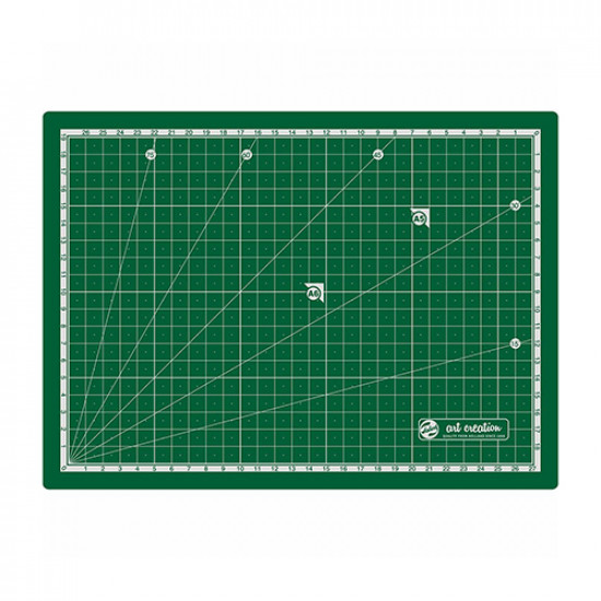 Base corte rigida talens a4 30x22cm verde
