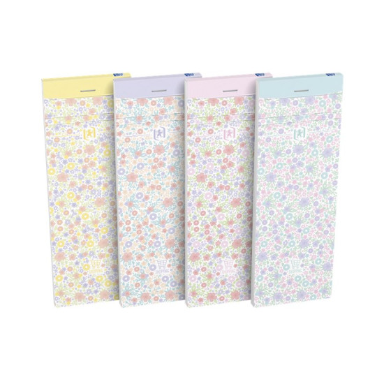 Floral Shopping Notepad Floral Shopping Notepad