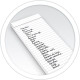 Floral Shopping Notepad Floral Shopping Notepad