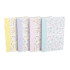 OXFORD Floral 90x140mm Caderno Pautado 