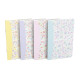 OXFORD Floral 90x140mm Caderno Pautado OXFORD Floral 90x140mm Caderno Pautado