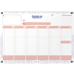 Floral Weekly Planner 