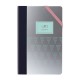 Bloco de notas pontos milan silver verde medio
