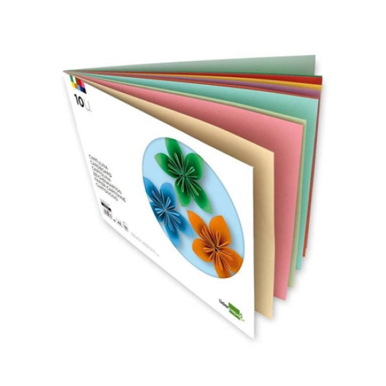 Bloco 10 folhas cartolina A3 Lider