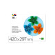 Bloco 10 folhas cartolina A3 Lider