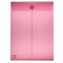 Bolsa tipo saco A4 com fecho velcro