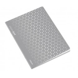 Caderno Agrafado Polipro Triangles A4 Pautado