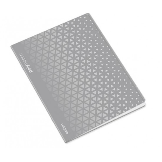 Caderno Agrafado Polipro Triangles A4 Pautado