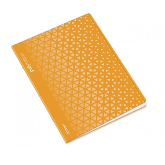 Caderno Agrafado Polipro Triangles A4 Pautado