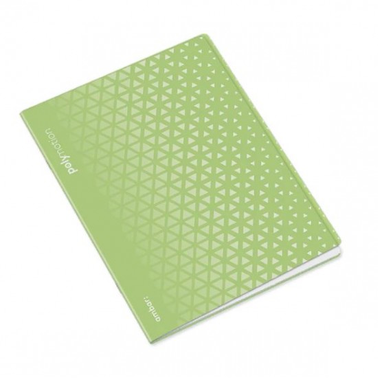 Caderno Agrafado Polipro Triangles A4 Pautado