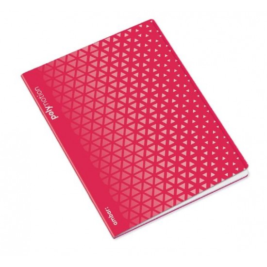 Caderno Agrafado Polipro Triangles A4 Pautado