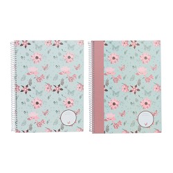Caderno espiral capa dura A4 80folhas blog wonder pautado Caderno espiral capa dura A4 80folhas blog wonder pautado