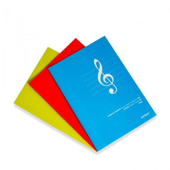 Caderno Música Ambar School 20f A5   