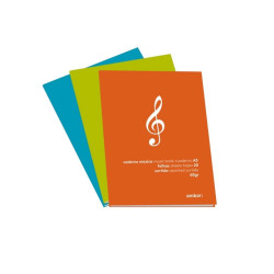 Caderno Música A4 20F Ambar School Caderno Música A4 20F Ambar School