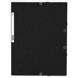 Capa c/elásticos A4 cla 355gr preta Capa c/elásticos A4 cla 355gr preta