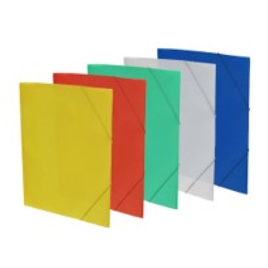 Capa Com Elásticos Pp A3 320x435mm Cores Sortidas