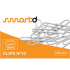 Cx.100 clips zincados lismania nº10