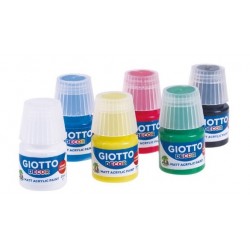 Cx. 6 frascos guache Decor Acrylic 25ml Cx. 6 frascos guache Decor Acrylic 25ml