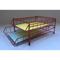 Distribuidores metálicos pintado 2 gavetas    Distribuidores metálicos pintado 2 gavetas