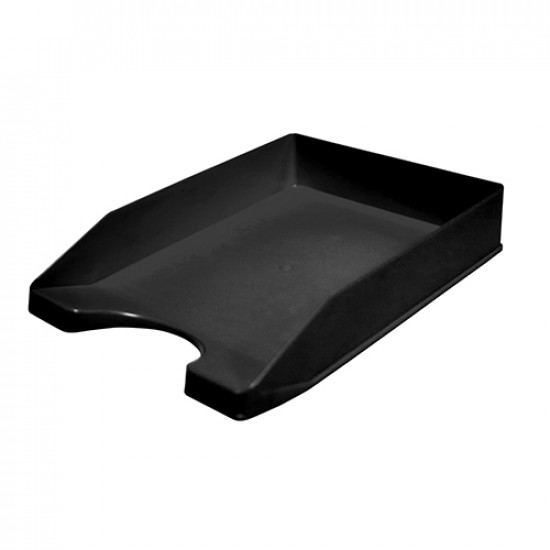 Tabuleiro de secretária simples preto