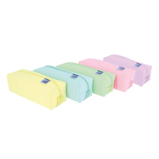 Estojo Quadriculado Pequeno Live&Go Kangoo Pastel Oxford 