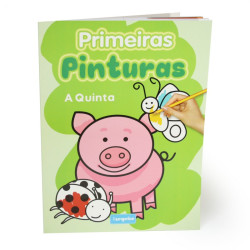 Livro Educativo Europrice Primeiras Pinturas Livro Educativo Europrice Primeiras Pinturas