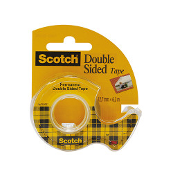 Rl. Fita bi-ades. 12mmx6mt 3m scotch c/desenr. Rl. Fita bi-ades. 12mmx6mt 3m scotch c/desenr.