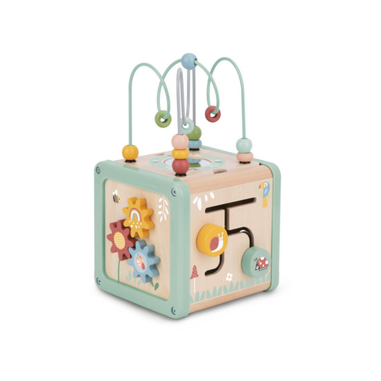 Jogo Infantil Imaginovo Madeira - Cubo de Atividades