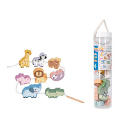 Jogo Infantil Imaginovo Madeira - Contas Animais