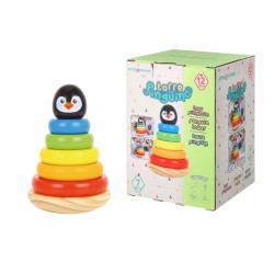 Jogo Infantil Imaginovo - Torre De Formas Empilhaveis