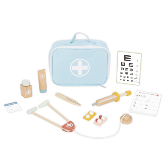 Jogo Infantil Imaginovo Madeira - Mala De Médico
