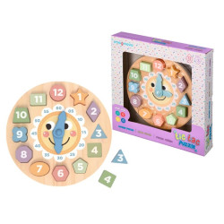 Jogo Infantil Imaginovo Madeira - Relógio