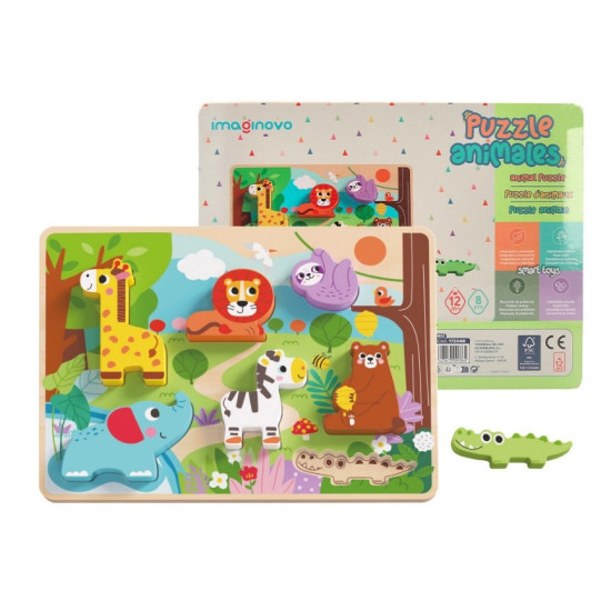 Puzzle Infantil Imaginovo Madeira - 3D 