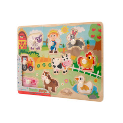 Puzzle Infantil Imaginovo Madeira - Encaixe
