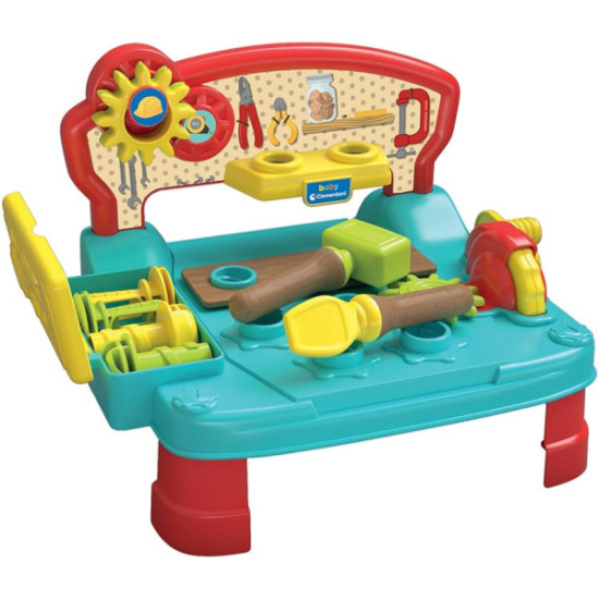 Clementoni Montessori - Mesa de Ferramentas Clementoni Montessori - Mesa de Ferramentas