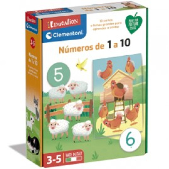 Clementoni - Números de 1 a 10 