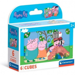 Clementoni - 6 Cubos Peças 