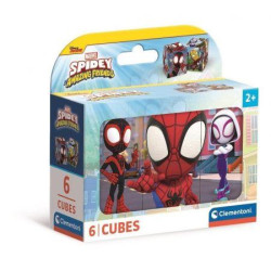 Clementoni - 6 Cubos Peças Clementoni - 6 Cubos Peças