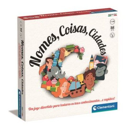 Clementoni - Nomes Coisas e Cidades Clementoni - Nomes Coisas e Cidades