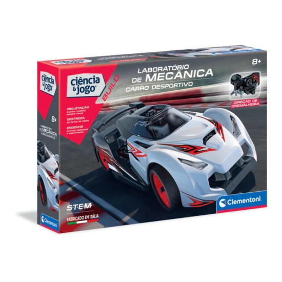 Clementoni - Laboratório de Mecânica Carro Desportivo 