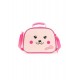 Saco Lanche Dog Person Pink Furry