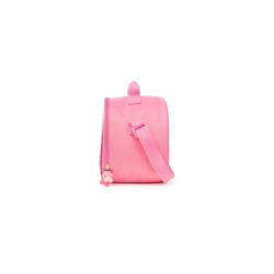 Saco Lanche Dog Person Pink Furry