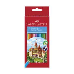 Cx. 12 lápis cor longos faber-castell eco Cx. 12 lápis cor longos faber-castell eco