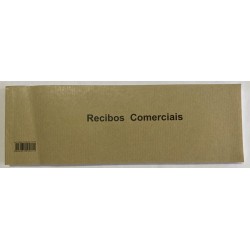 Livro de recibos comerciais 100 folhas Livro de recibos comerciais 100 folhas